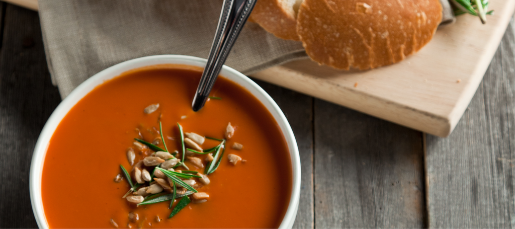 Sopa de pimiento rojo