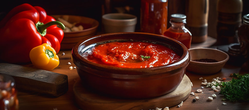 Roasted red pepper sauce