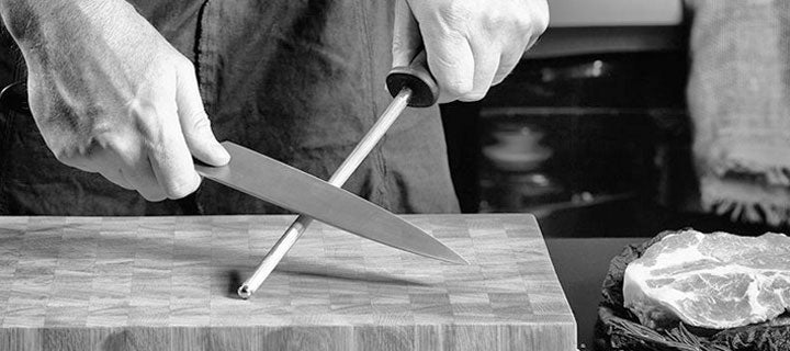 How to Sharpen A Knife With V-Rod Sharpeners For Beginners 