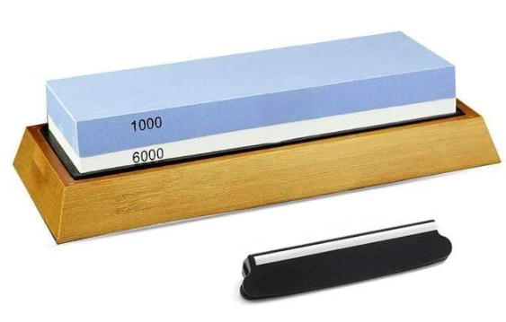 How to Sharpen a Knife with a Stone - How to Sharpen Kitchen Knives - Sharpening  Stone 