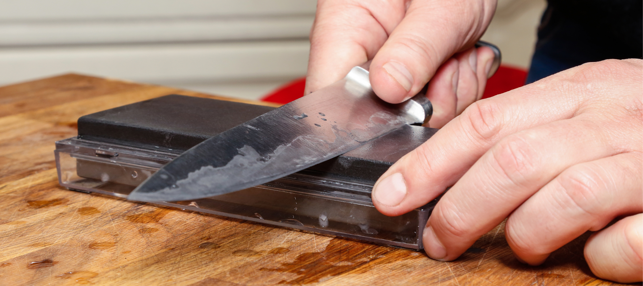 How to Sharpen a Knife Using a Whetstone