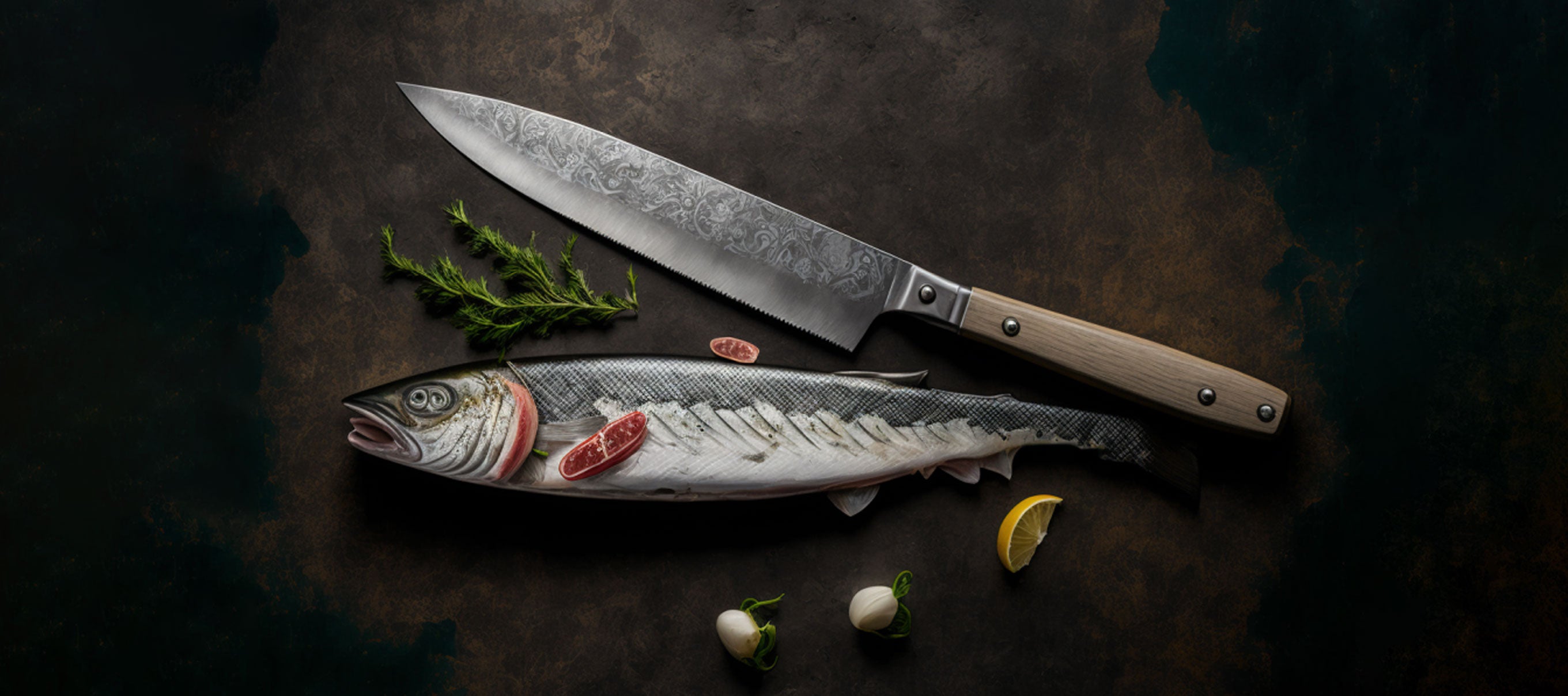 Kitchen Knife Slicing Knife Kitchen Cutting Knife Fish Head Knife