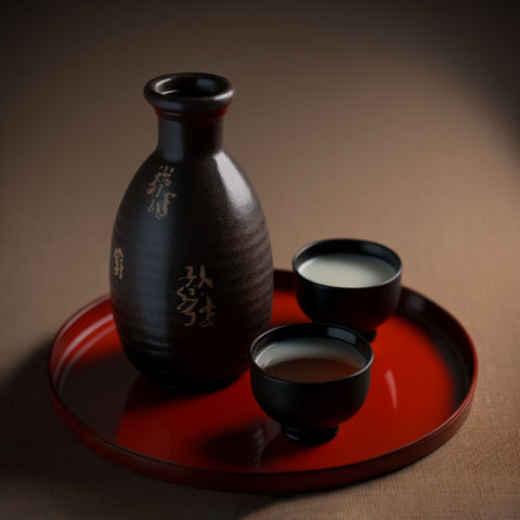 sake-in-a-ochoko-and-tokkuri