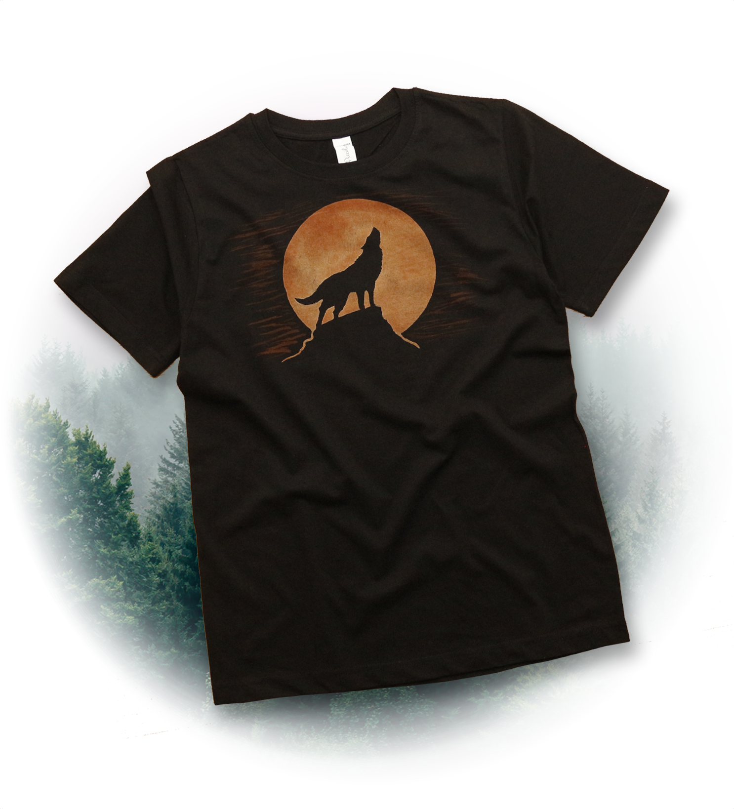 Howling Wolf T Shirt Villrose Design - howling wolf village uniform shirtwhite roblox