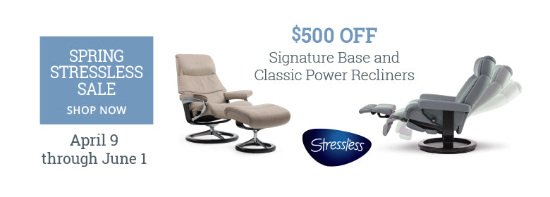 With Stressless, you'll experience comfort like no other.