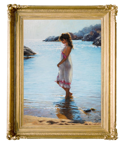 Framed Canvas Giclee by Vicente romero