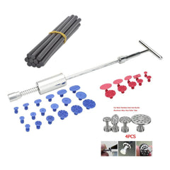 Car Dent Puller Kit 4pcs Car Dent Repair Tool Kit With Metal Rod Dent  Repair Tab