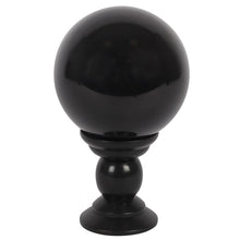 Load image into Gallery viewer, Gothic Gifts Black Crystal Ball With Stand - Large - Kate&#39;s Clothing