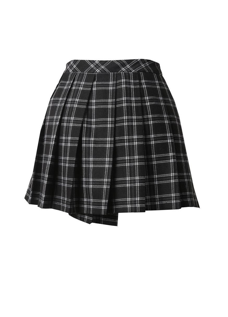 Dark In Love Leah Tartan Mini Skirt