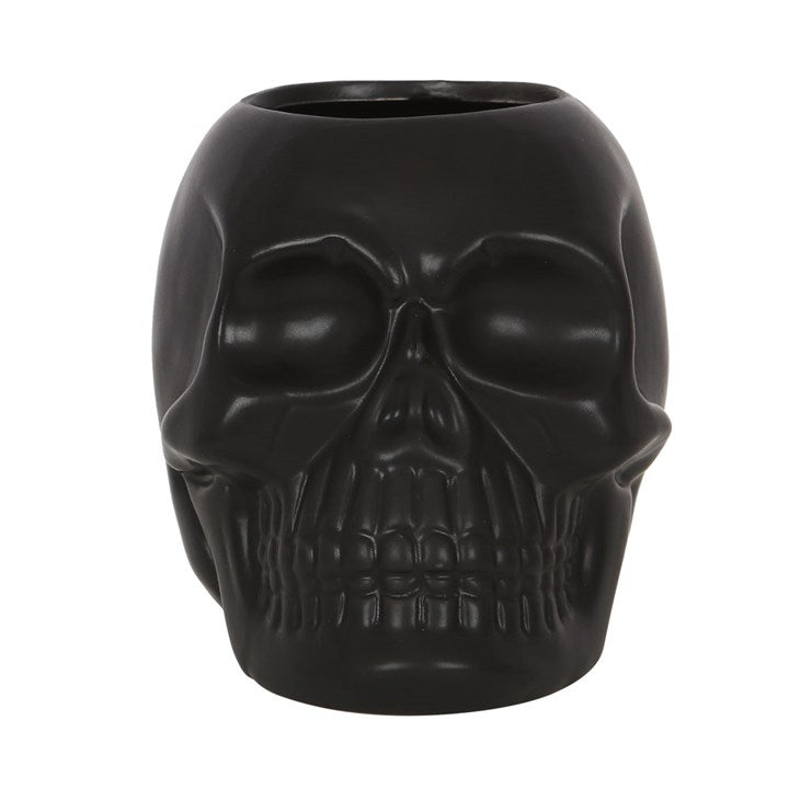 Gothic Gifts Black Skull Toothbrush Holder