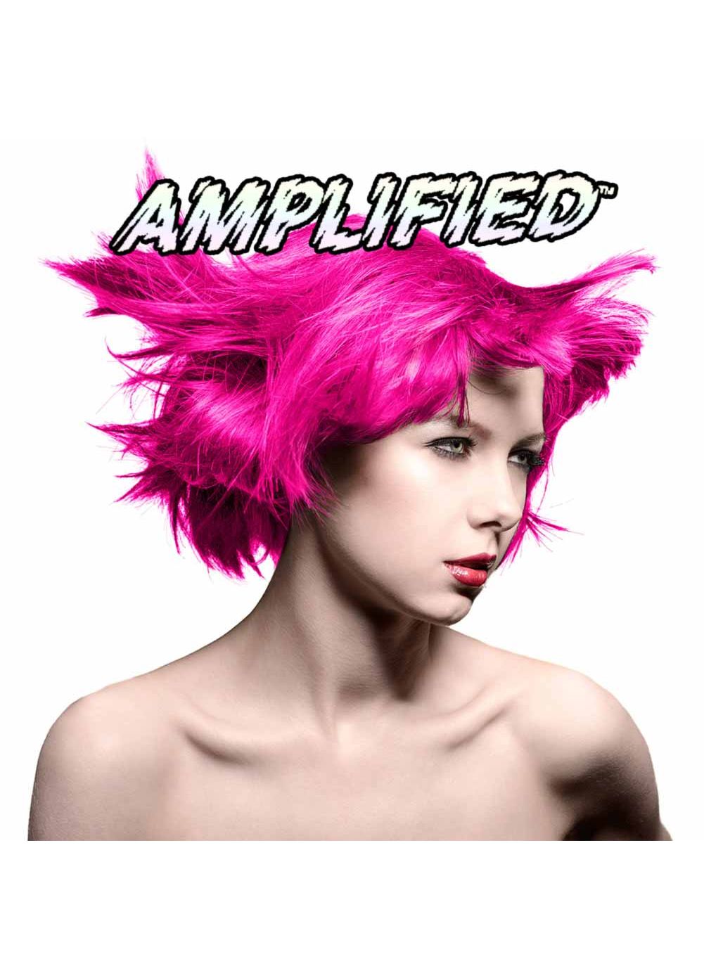 Amplified Manic Panic Semi Permanent Hair Colour EU Formula - Hot Hot Pink