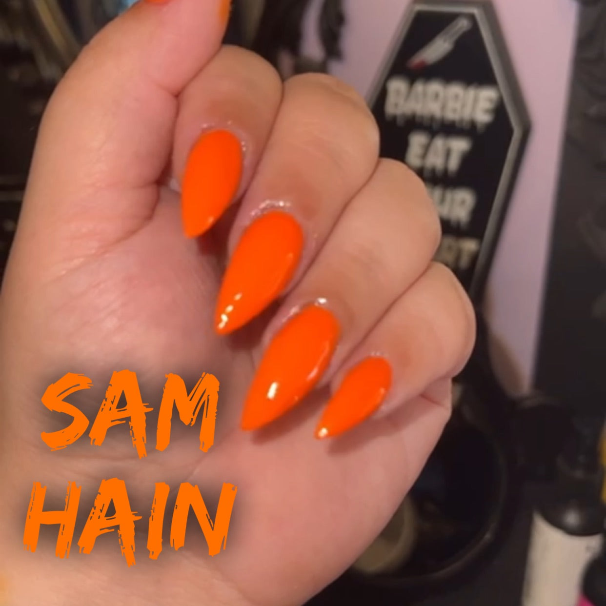 Radioactive Unicorn Sam Hain Nail Polish