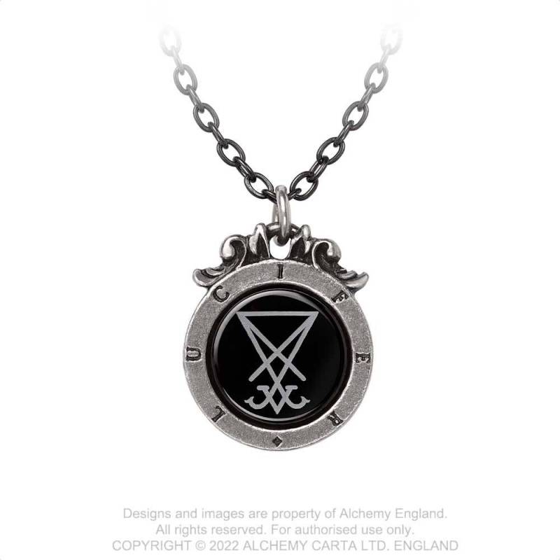 Alchemy Seal Of Lucifer Pendant