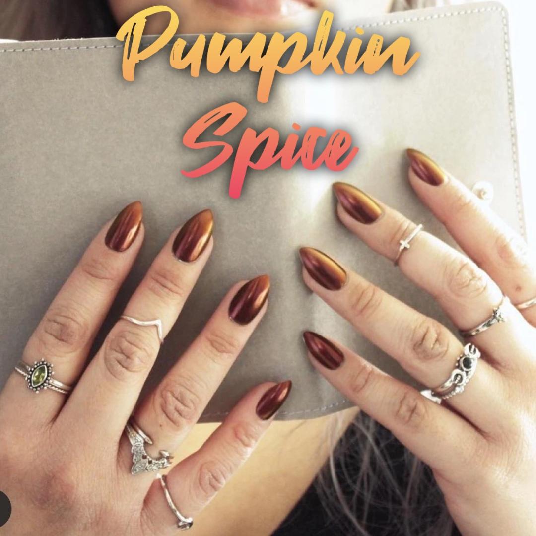 Radioactive Unicorn Pumpkin Spice Nail Polish Colour