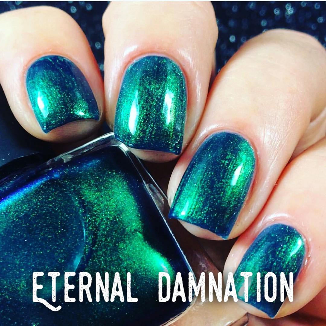 Radioactive Unicorn Eternal Damnation Nail Polish Colour