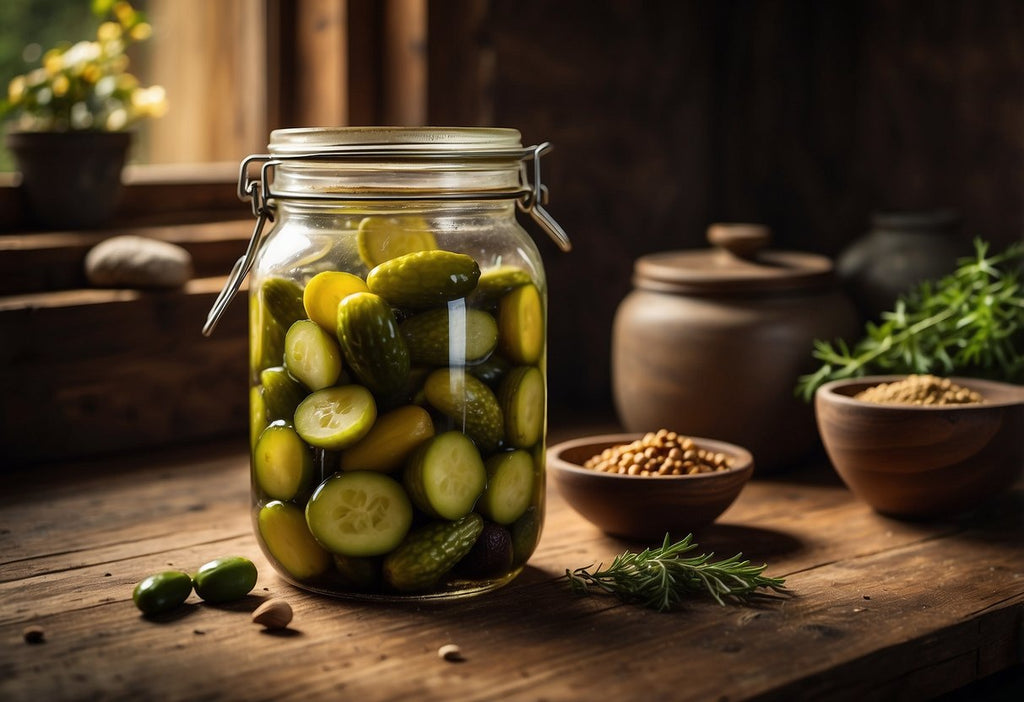 Pickles in a large glass jar - Perfecting your Golf and Pickle Shot