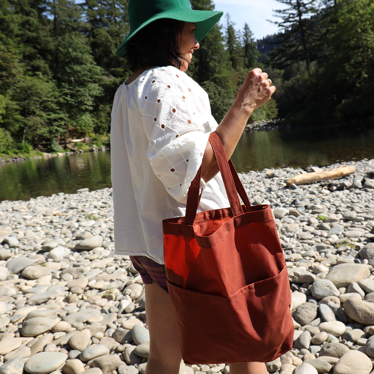 Hide-Away Tote Bag