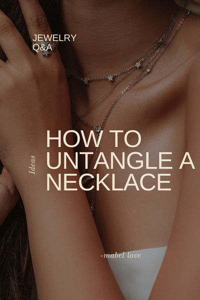 how to untangle a necklace