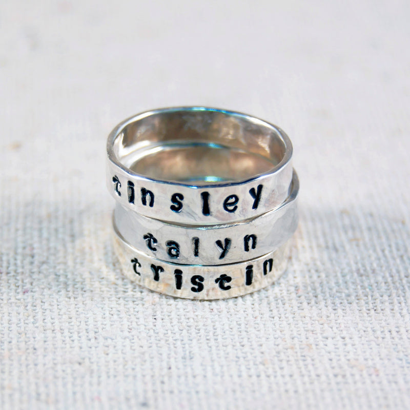 sassy stacking rings