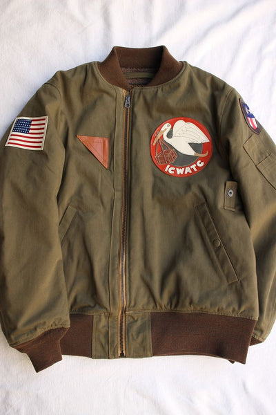 COLIMBO / DEARBORN FLIGHT JACKET B-15A MOD.TYPE (ZT-0130,OLIVE