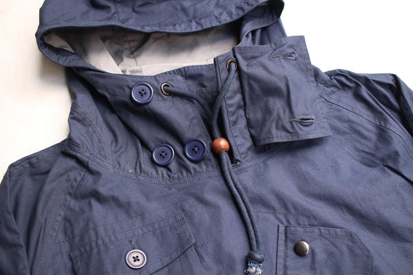 野花 卯月 Hawkwood Mercantile Ventile Smock Navy