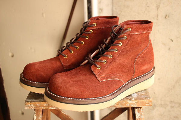 ROLLING DUB TRIO / COUPEN 7 (RDT-A12,OIL SUEDE RED BROWN)