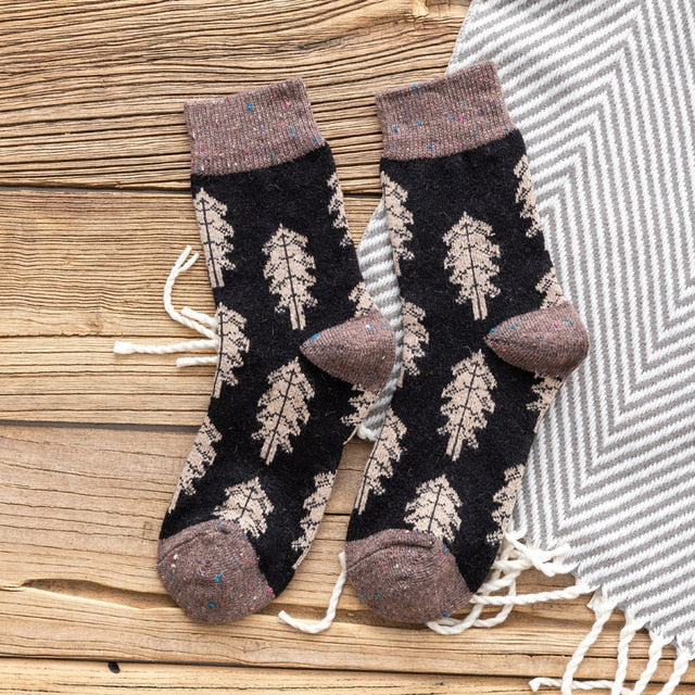 womens wool winter socks