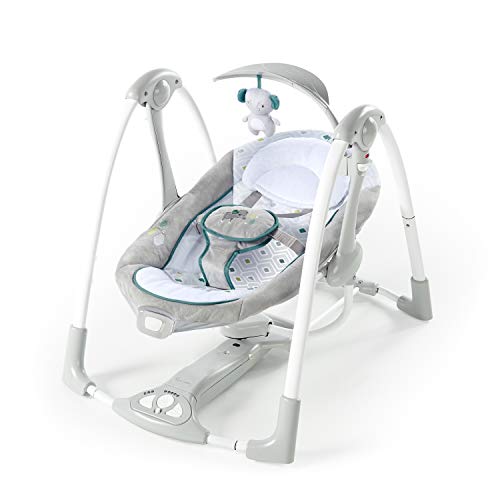 portable baby swing with lights