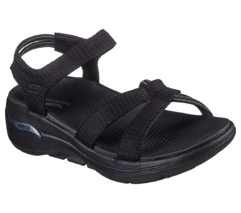 Generador Plisado Resignación Skechers Women's GO WALK Arch Fit - Worthy # 140224 BBK – Shoes 4 You