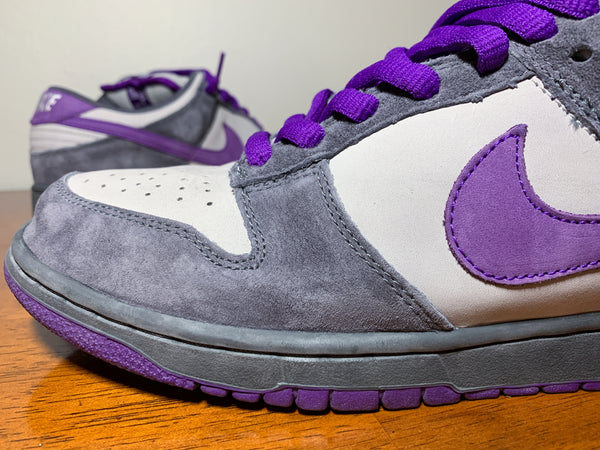 nike dunk sb low purple pigeon