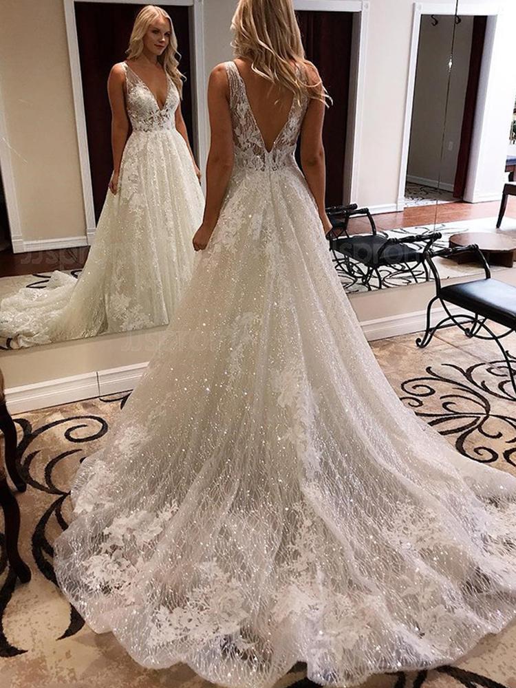 ivory lace wedding dress