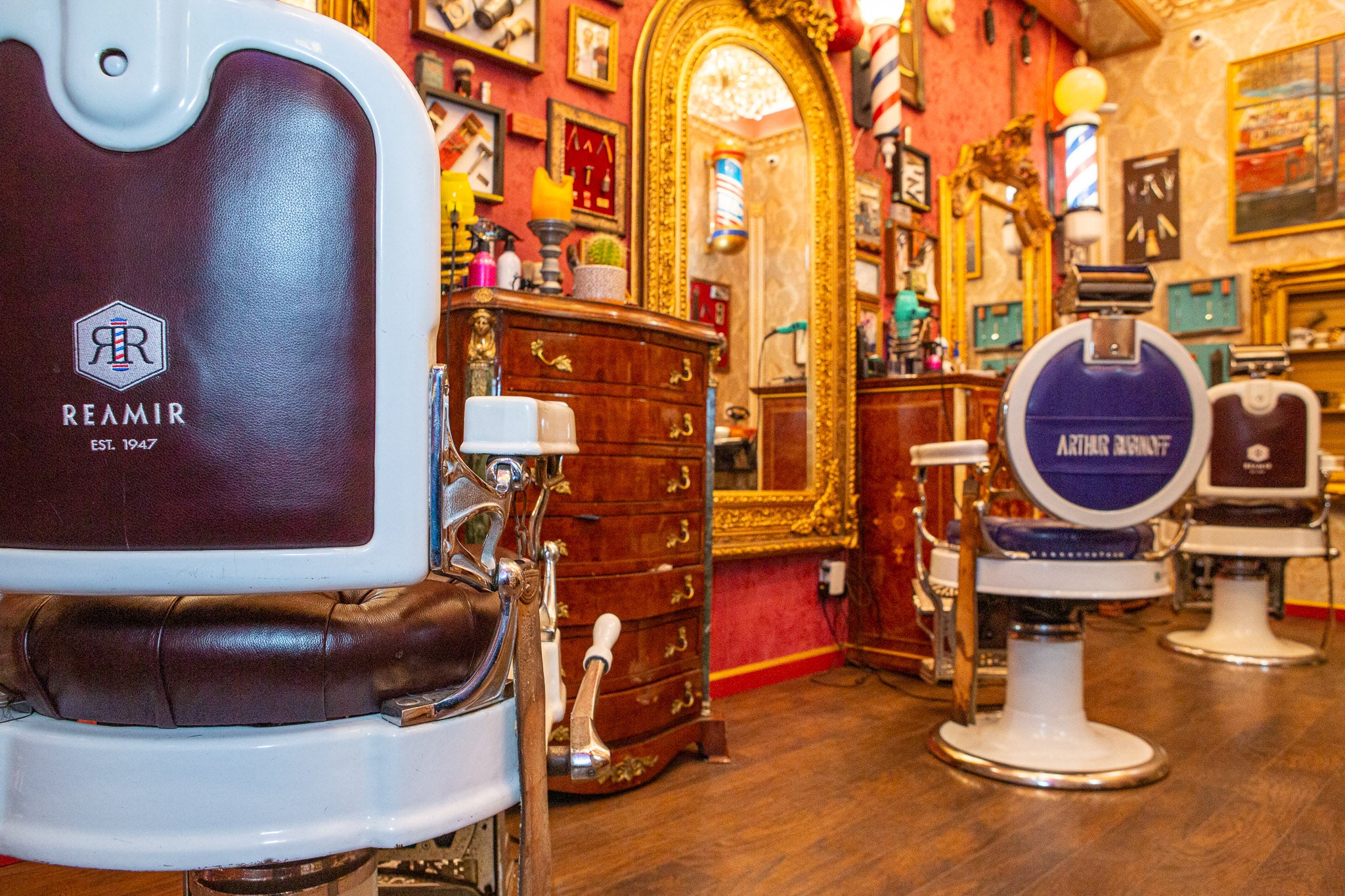 Renovated Koken's, 1915  IBS'2020 Exhibit Item – NYC Barber Shop Museum