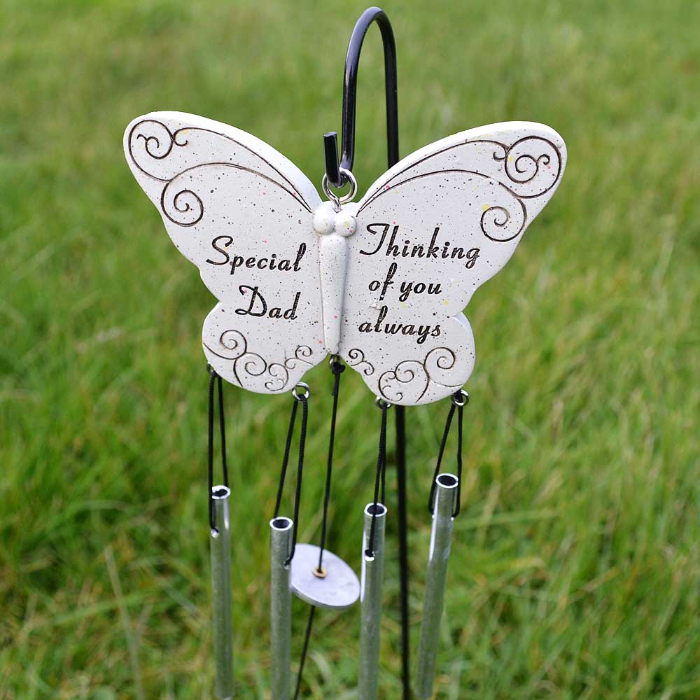 memorial wind chimes for dad