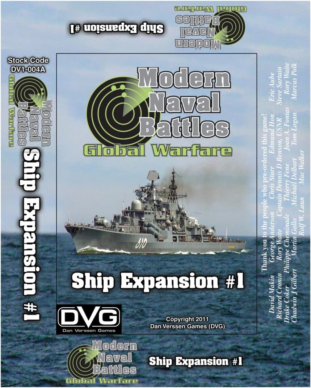 Dan Verssen Games: Global Warfare Ship Expansion 1