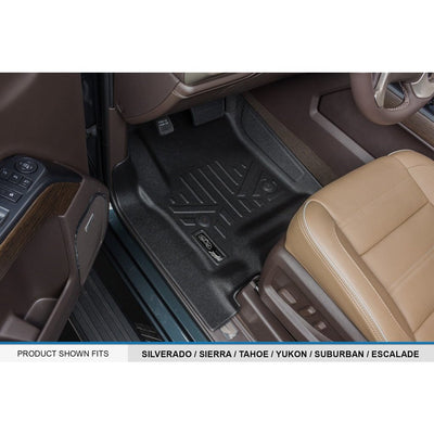 SMARTLINER Custom Fit for Crew Cab 2014-2018 Silverado/Sierra 1500 - 2015-2021 2500/3500 HD