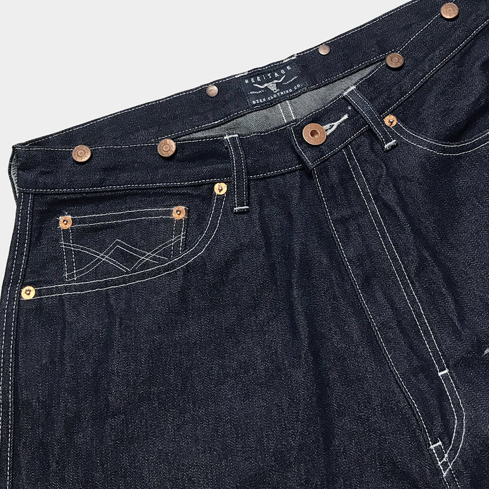 NEAT Dead Stock Cone Mills Denim TAPERED smcint.com