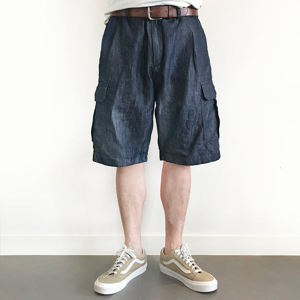 Bzen M.1091 Mens Military Style Pleated Cargo Short 9 1/2