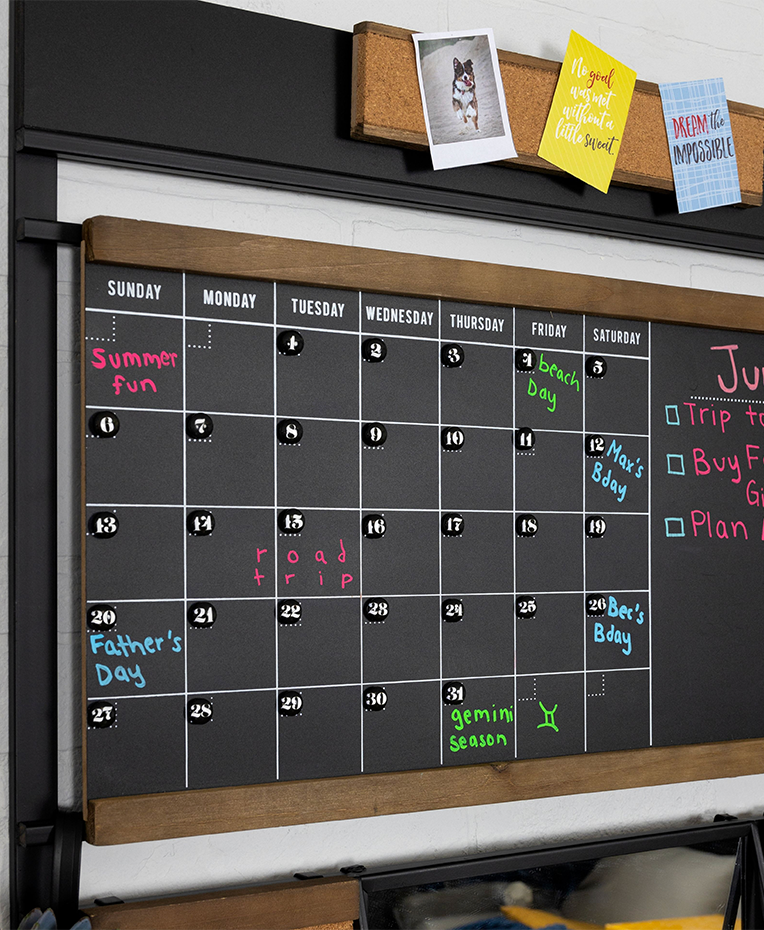 Large Monthly Whiteboard - 1THRIVE Organizers Accessories