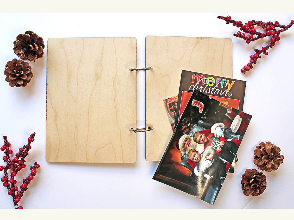 Christmas Card Keeper, Personalized Wedding Photo Album Binder – Cades and  Birch