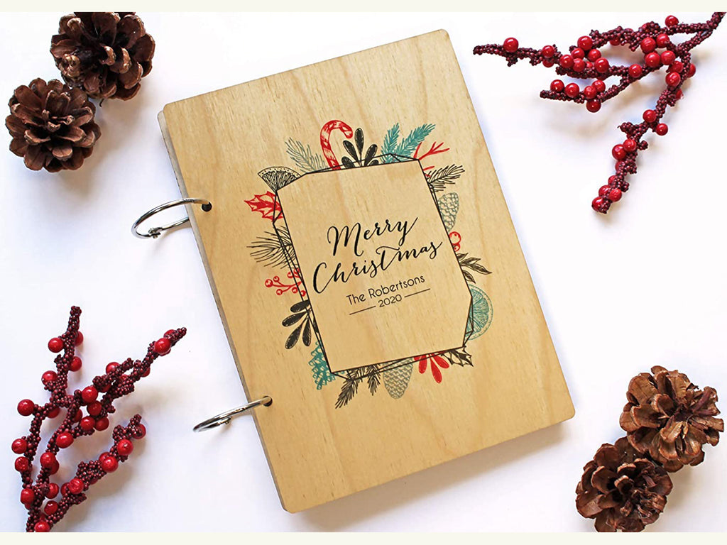 Christmas Photo Album, Christmas Binder, Christmas Cards Album, Christmas  Memory Book, Christmas Photos, Rustic Christmas Decor, Holidays 