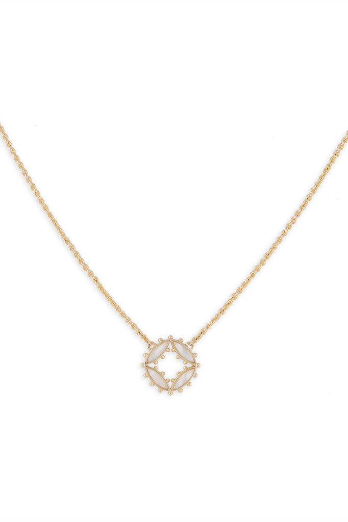 Lock and Chain Necklace, Gold – Ashley Childers