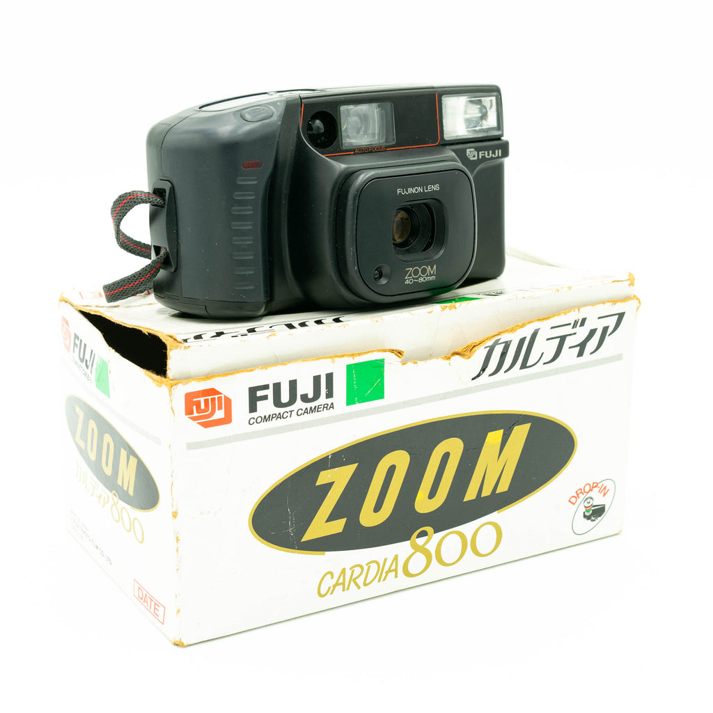 実写確認済・FUJI 富士フイルム ZOOM CARDIA 800 DATE - フィルムカメラ