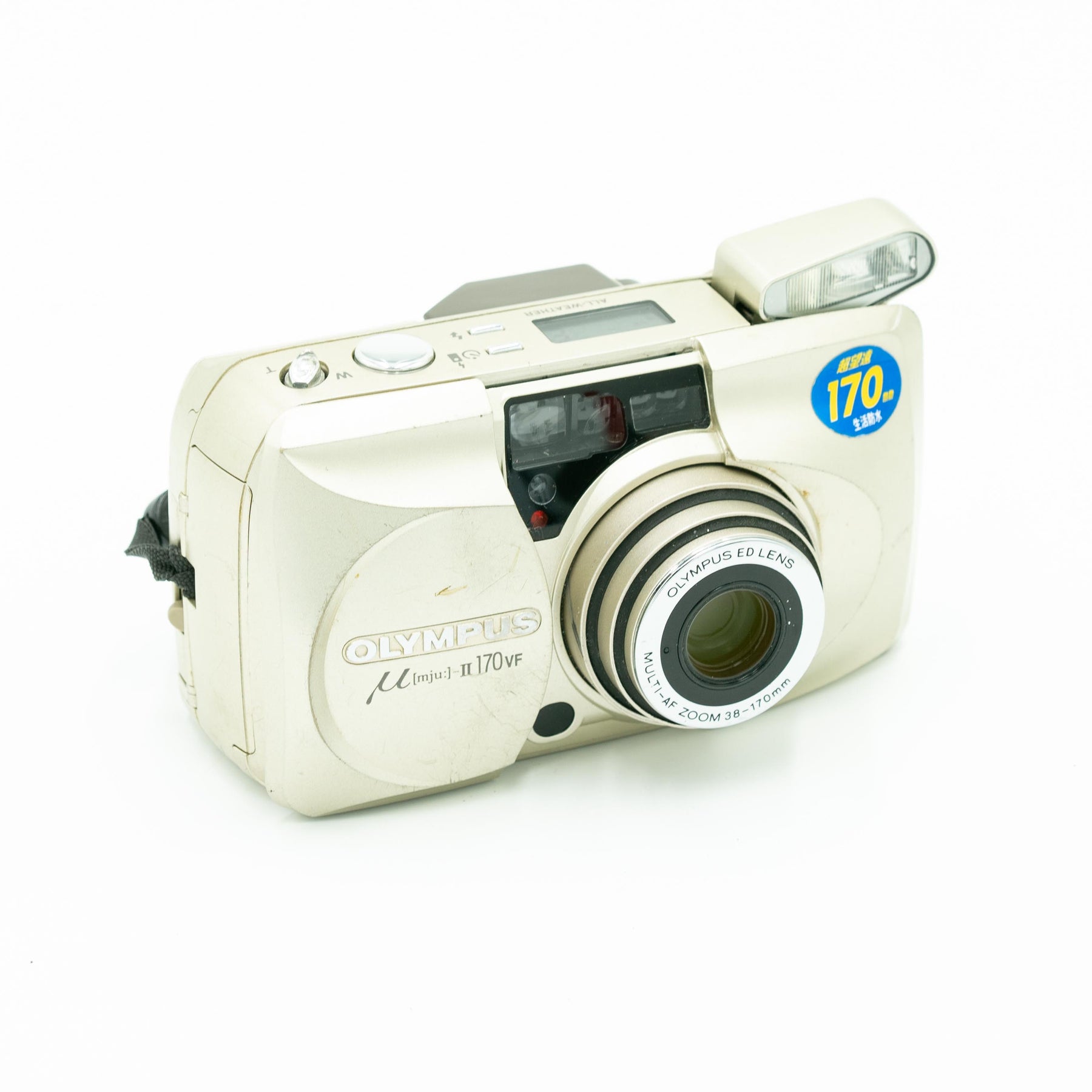 ☆完動品☆OLYMPUS オリンパスμ mju ii 170 VFフィルムカメラ 超大特価