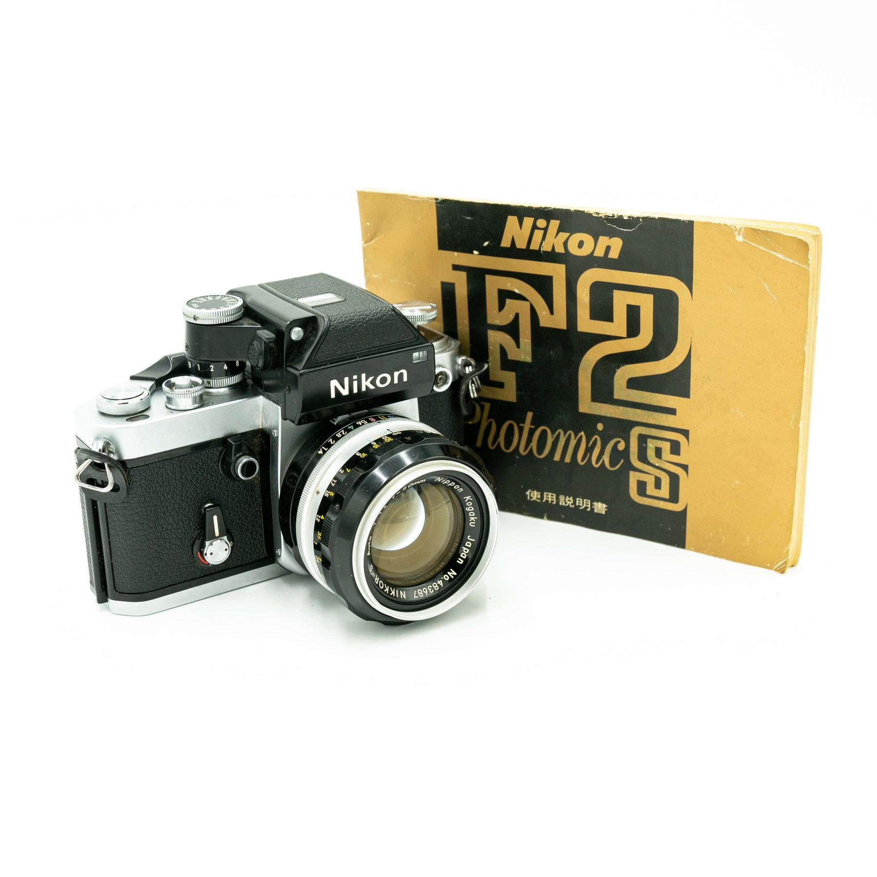 激安価格 完動品 ❁ Nikon F2 Nikkor 50mm F1.4 フィルムカメラ