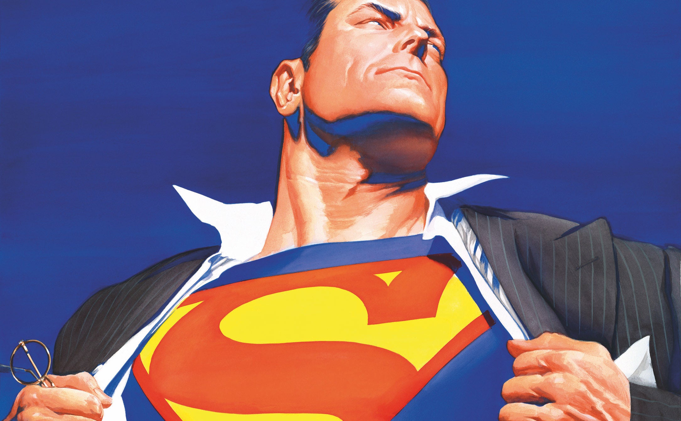 superman alex ross sketch