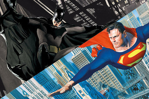 Buy Batman vs Superman prints by Alex Ross - Treeby & Bolton