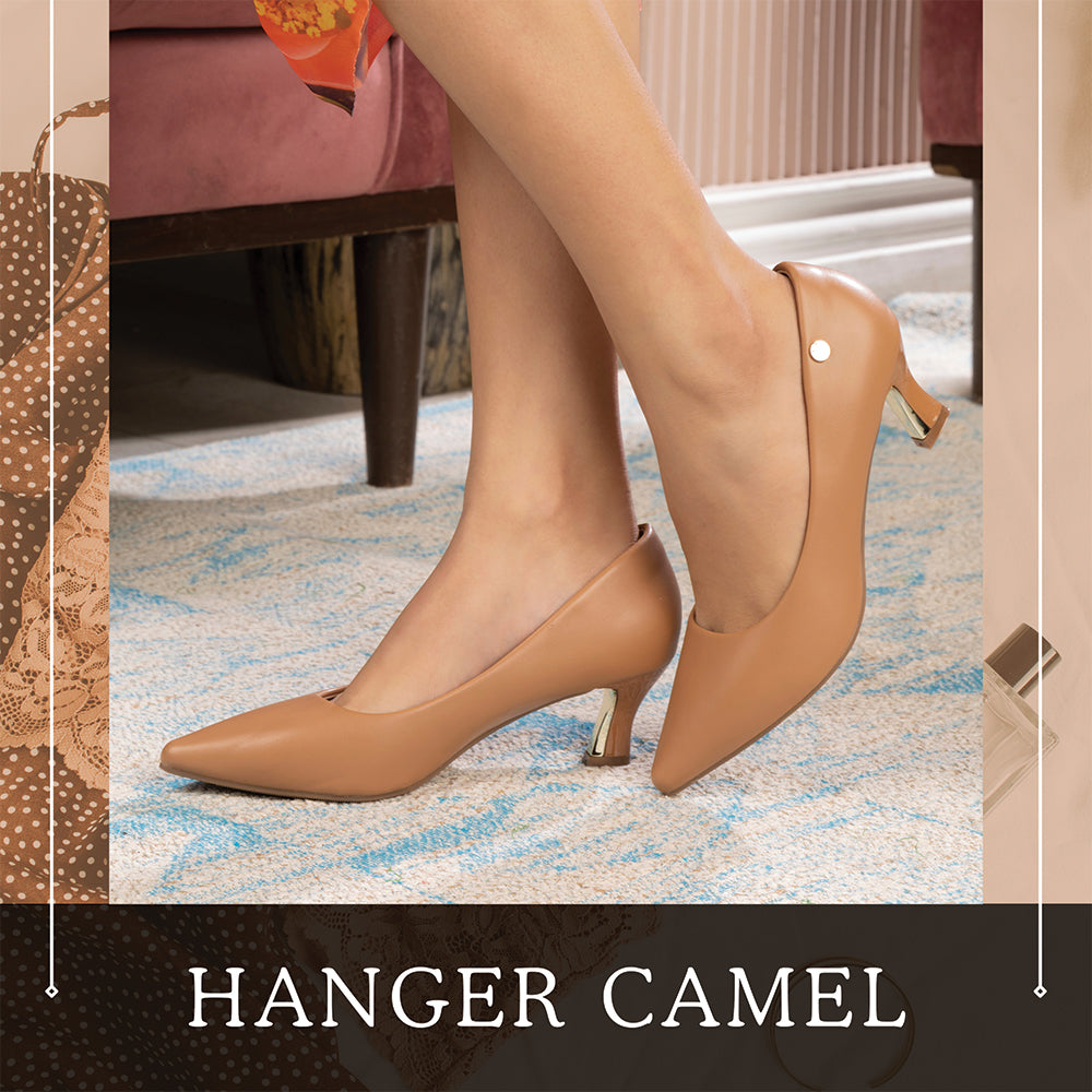 The Hanger Camel Women's Dress Pumps