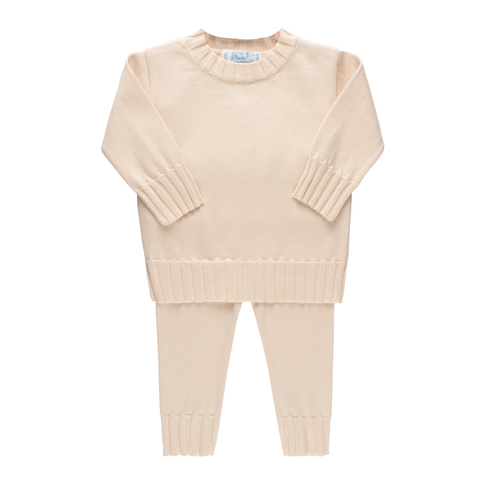 Remi Ribbed Knit Set- Mauve