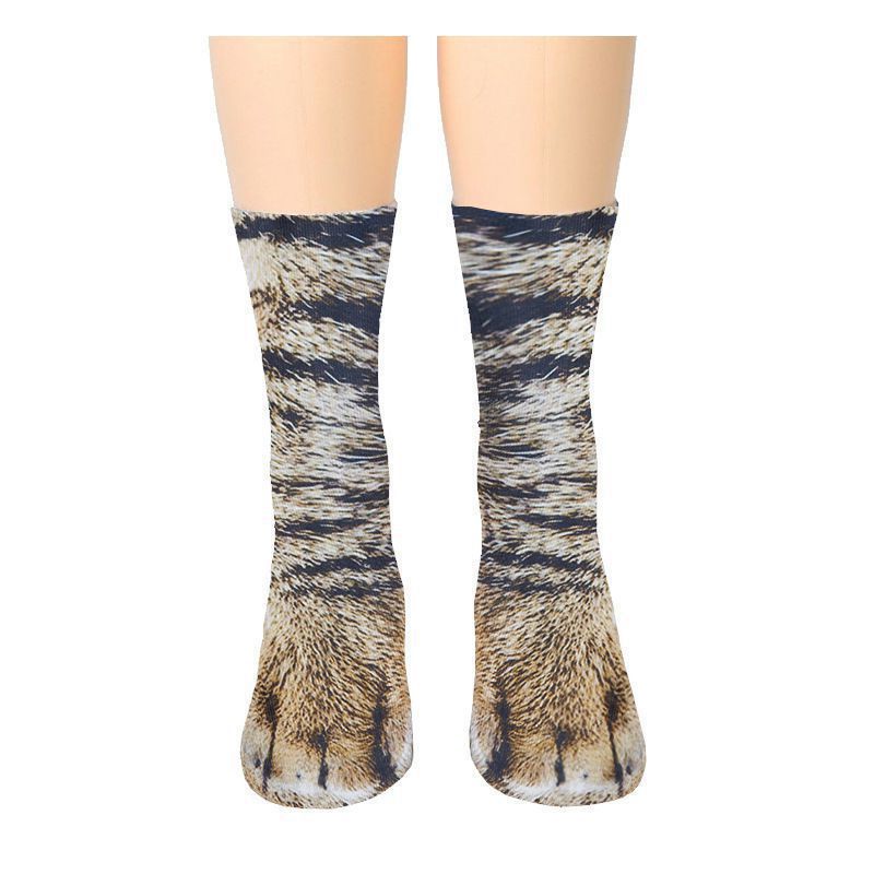 CozyCP Unisex Cat Paw Print Socks