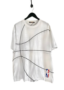 Louis Vuitton NBA Front And Black Print T-Shirt - LSVTS01 - We